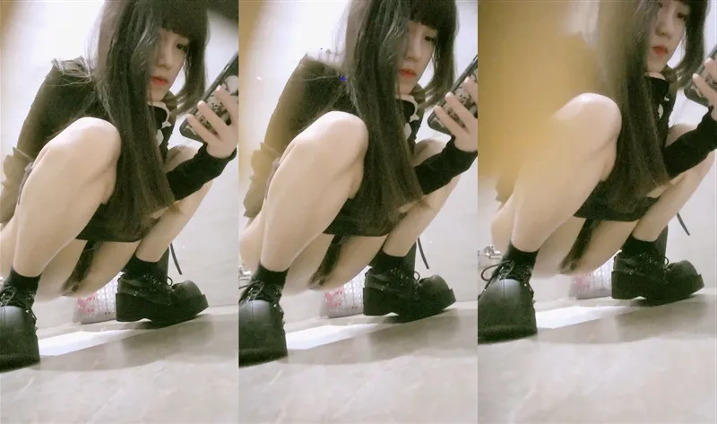 大神潜入办公楼女厕全景再次偷拍新来的美女实习生❤️多角度观察她的美鲍鱼