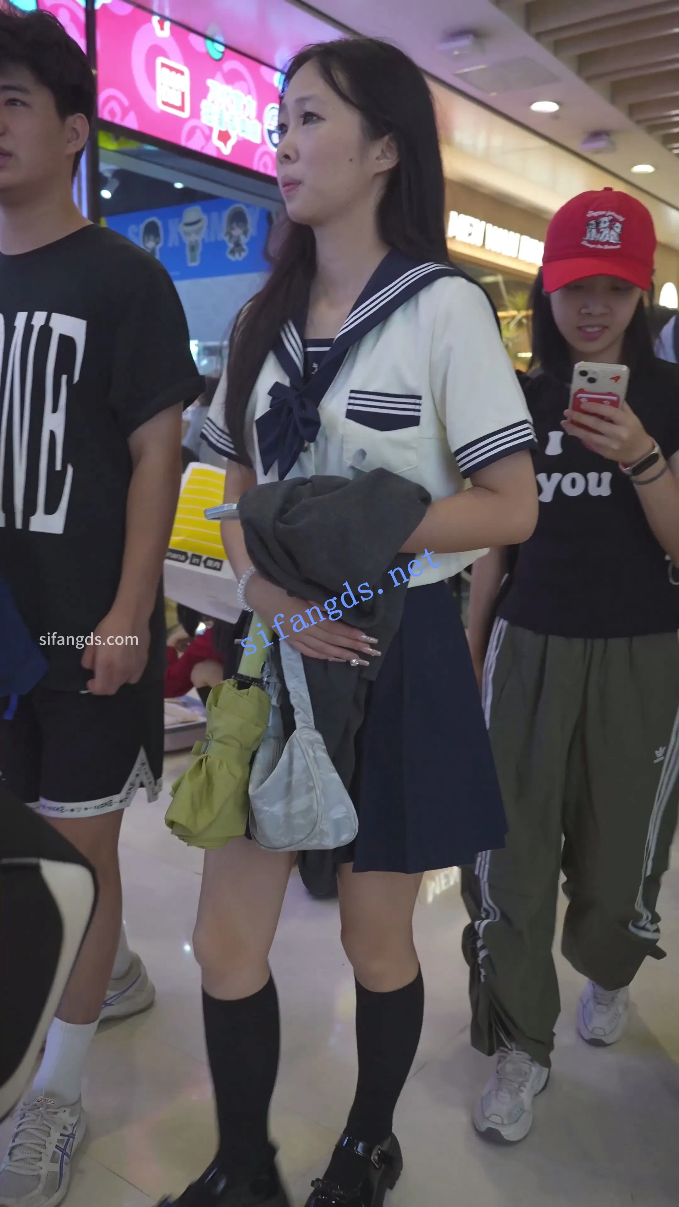 (BC-AA-550)制服jk小姐姐逛街..男友面前透心凉CD内裤脏了