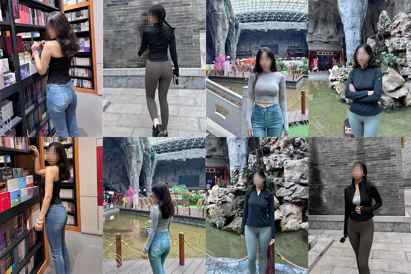 海角社区【39岁大屁股妈妈-30岁堂姐】国庆新作，和堂姐旅游拍很多美照！黑丝美腿 紧身牛仔裤-瑜伽裤封神了，首次爆菊