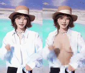 【重磅】Rita小西几 没有原子 香菇终结者AI裸舞 4K画质 极品