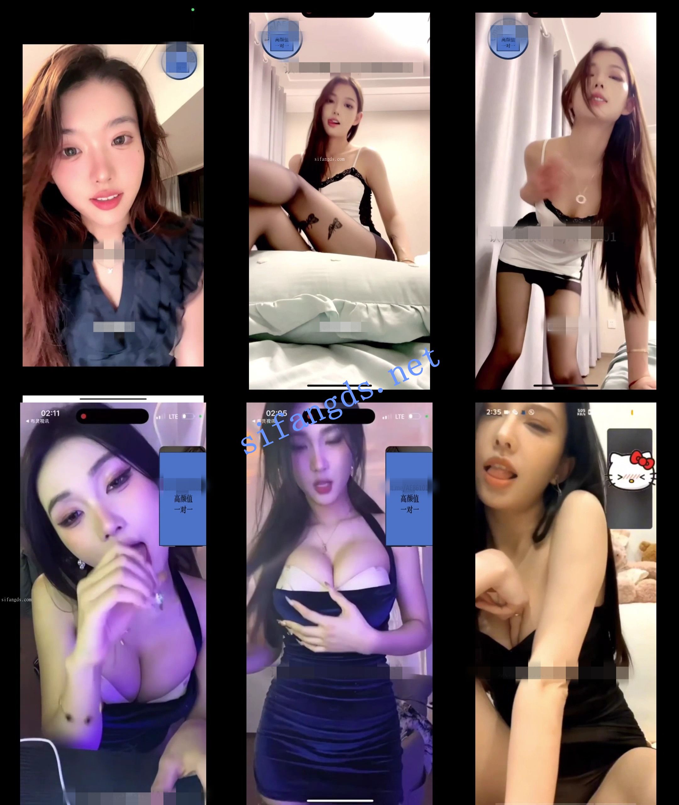 ✅高颜值美女一对一❤️打飞机专用淫言骚语频出75V合集